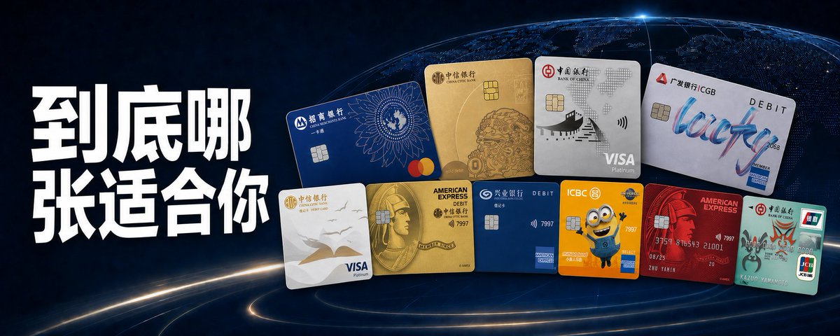 国内大学生外币卡测评（Visa、万事达、运通、JCB）